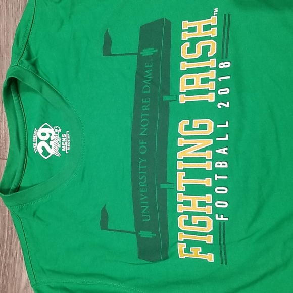 The Shirt 29 Years  University of Notre Dame Fighting Irish men's sz M shirt - Picture 2 of 7
